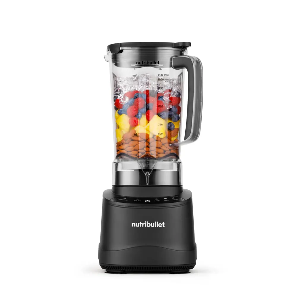 nutribullet Power Core - Batidora Jarra 1200W 3 Vel. + Pulso 2,1L Negro