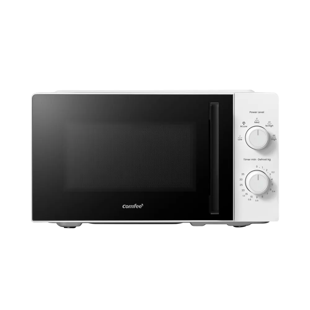 COMFEE' Microondas 20L 700W con 5 niveles ajustables