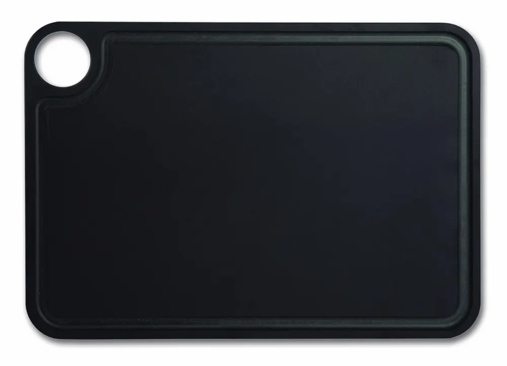 Arcos Tablas - Tabla de Cocina Antibacteriana para Cortar, Resistente al Lavavajillas, Fibra de Celulosa y Resina, 33x23 cm, Alta Resistencia al Calor, Negro